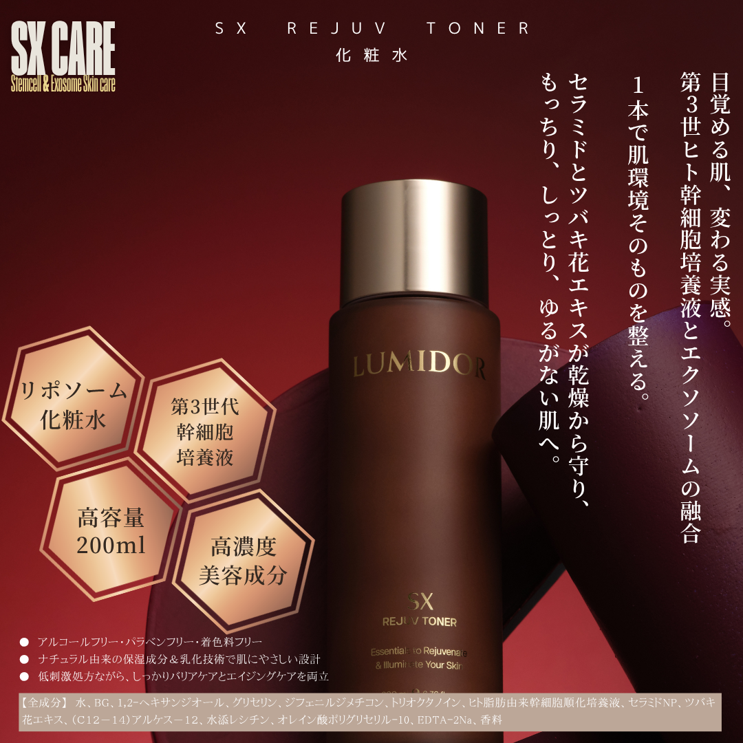 [LUMIDOR] SX REJUV TONER 200ml